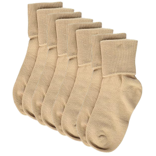 Jefferies Socks Seamless Crew Non-Cushion Socks - Stone