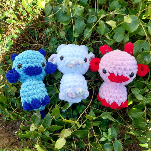 Support Crochet Plushies (Set of 3)