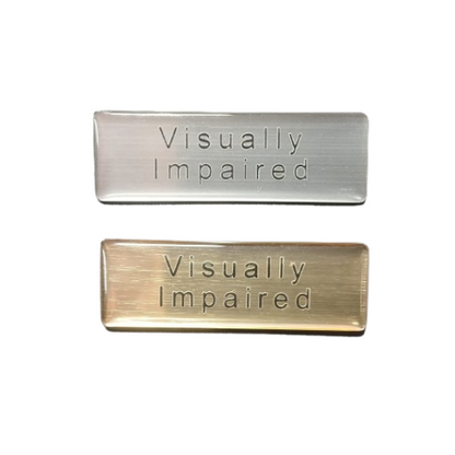 Visually Impaired Badge