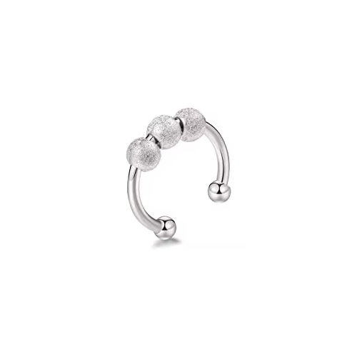 Adjustable Gold/Silver Plated Beaded Ring