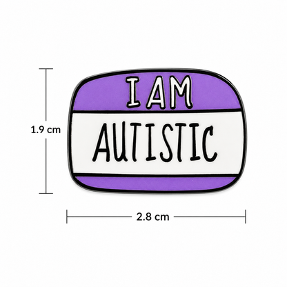 Lapel Pin (I am Autistic)