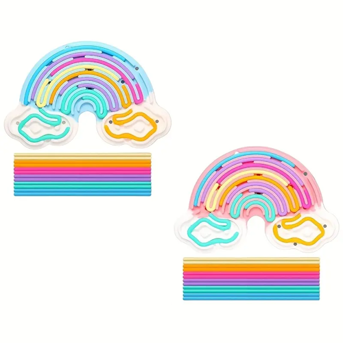 Sensory String Board (Clouds)