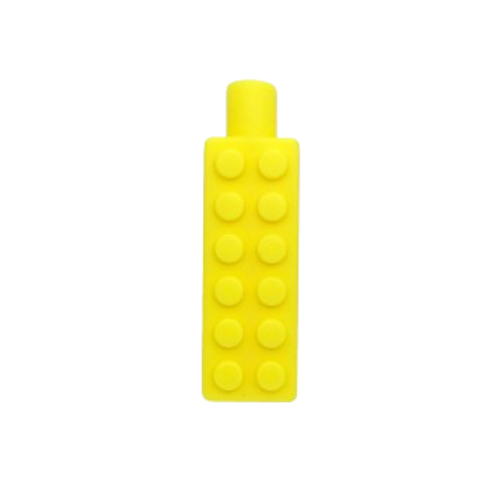 Silicone Chewable Pencil Toppers (Brick)