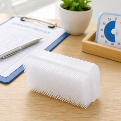 Sensory Therapeutic Brush (White)