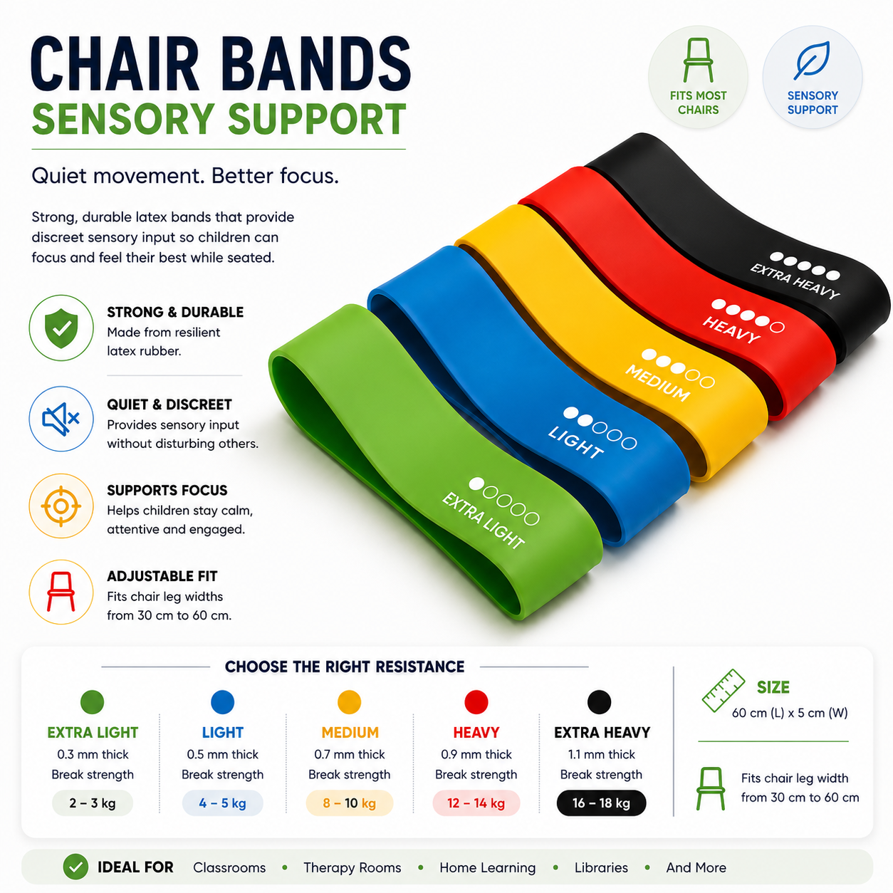 Chair Fidget Bands