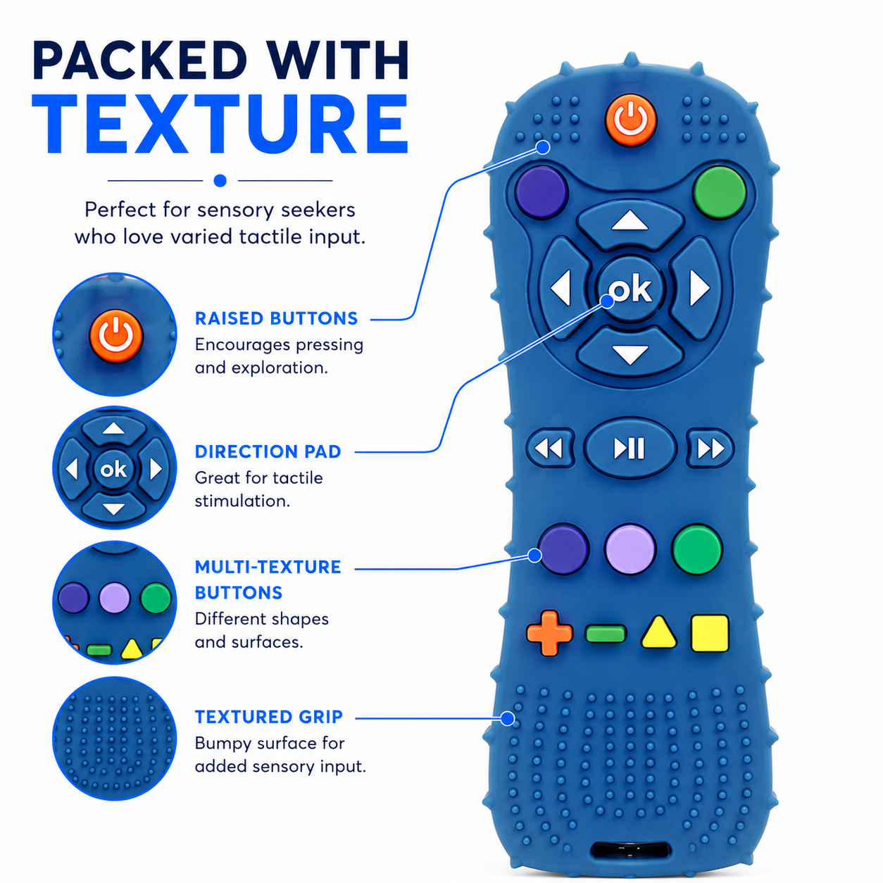 Handheld Chewable Remote Control