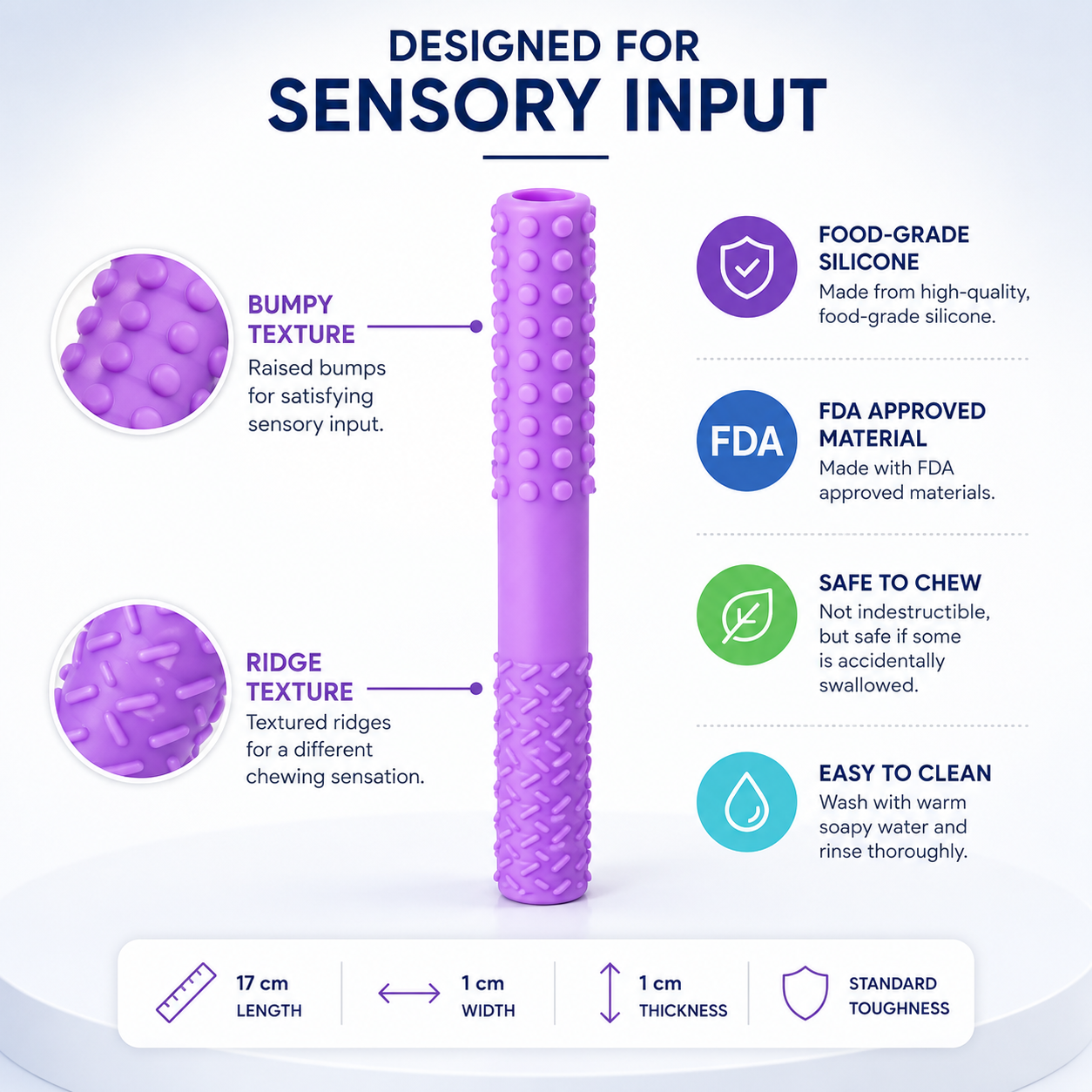 Sensory Chew Tubes (Pack of 4)