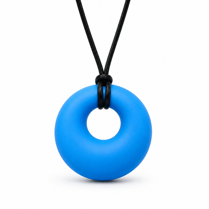 Sensory Chew Necklace (Circle Pendant)