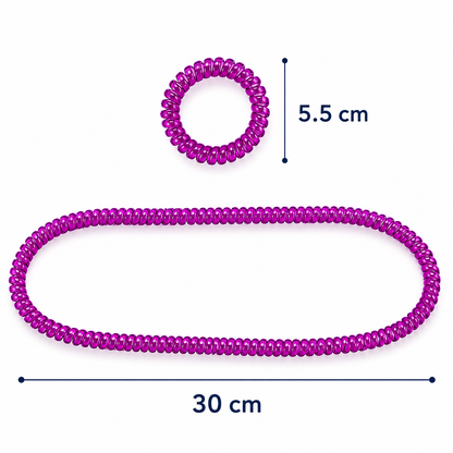 Coil Necklace with Bracelet