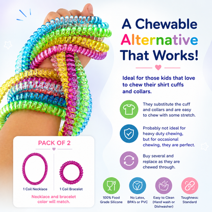 Coil Necklace with Bracelet