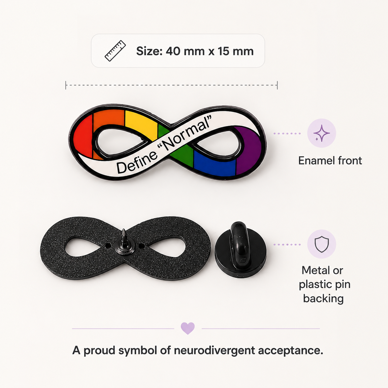 Lapel Pin (Define Normal)