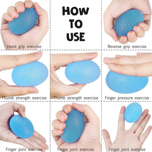 Egg shaped Hand Exerciser