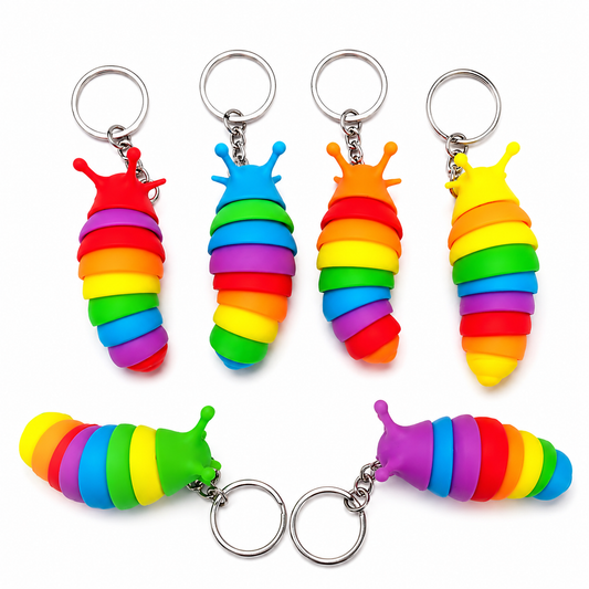 Fidget Slug Keychain
