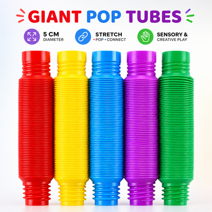 Giant Pop Tubes