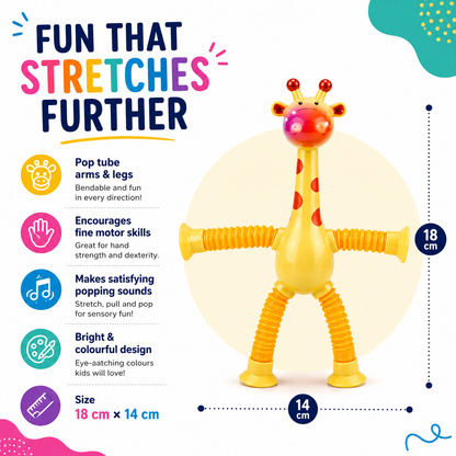 Giraffe Pop Tubes