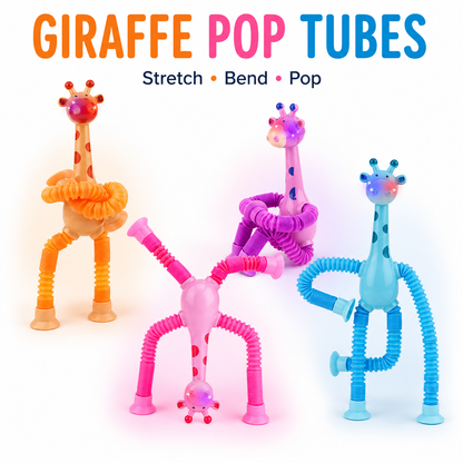 Giraffe Pop Tubes