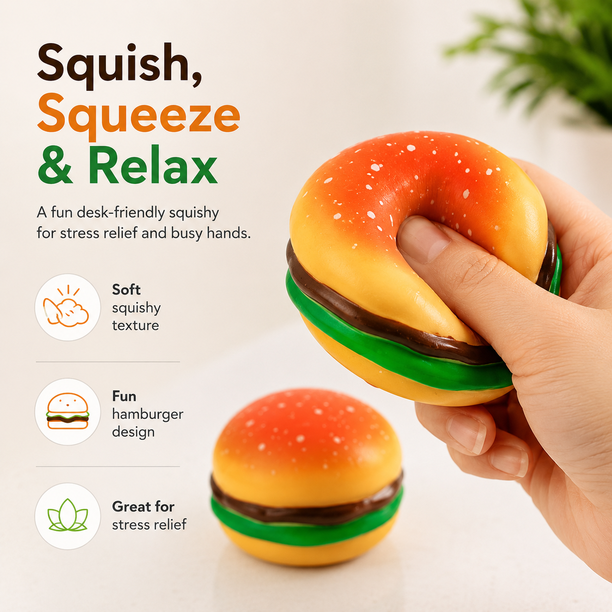 Hamburger Squishy