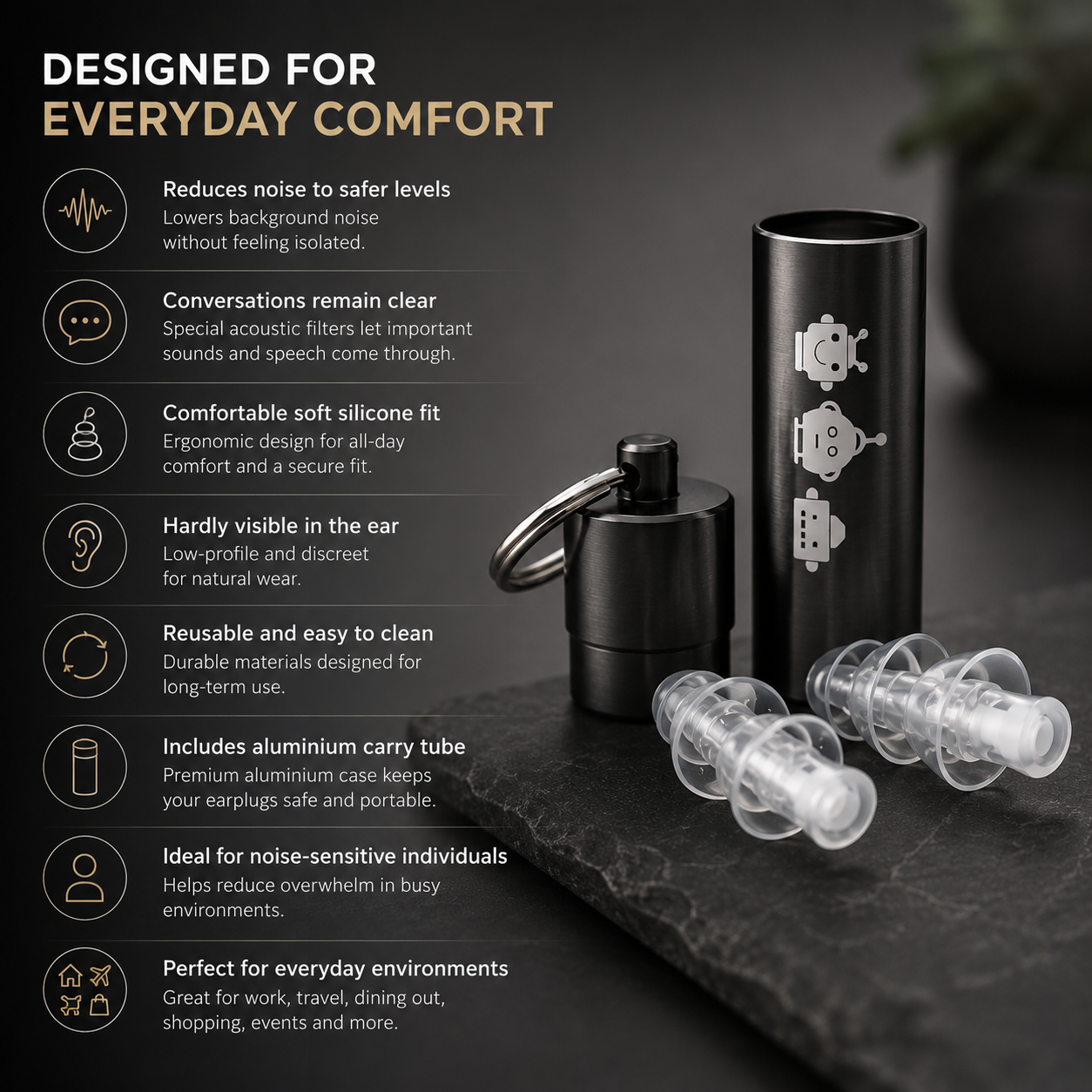 High Fidelity Earplugs