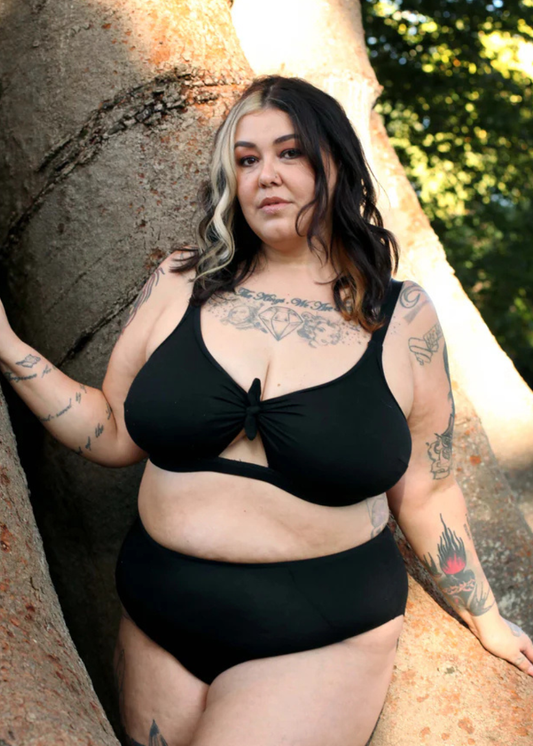 Hubba Hubba High-Cut Brief - Black