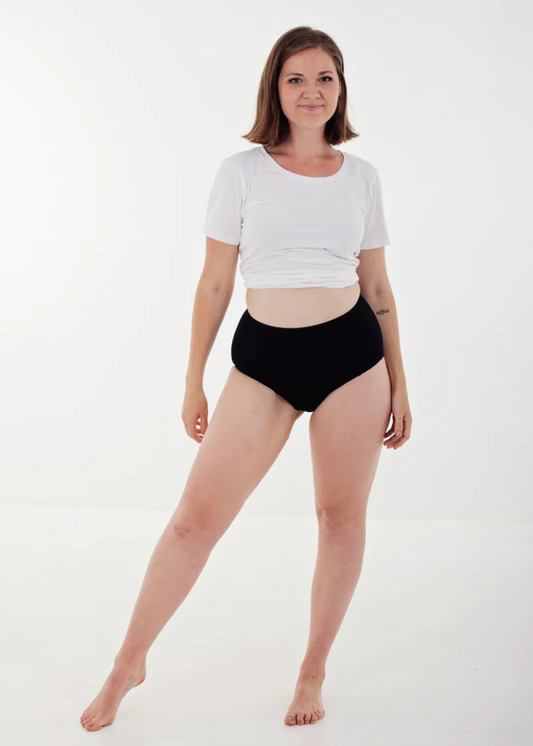 Hubba Hubba High-Cut Brief - Black