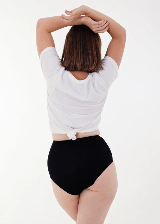 Hubba Hubba High-Cut Brief - Black