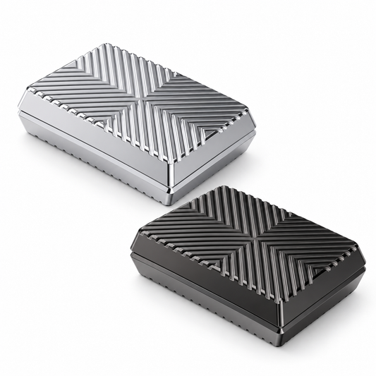 Infinite Metal Fidget Slider (Gunmetal)