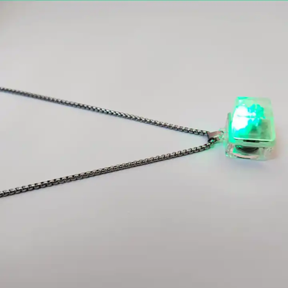 Keyboard Button Necklace