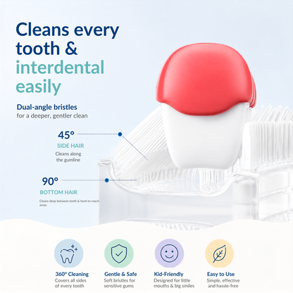 Kids U-Shaped Electric Toothbrush (Dino)
