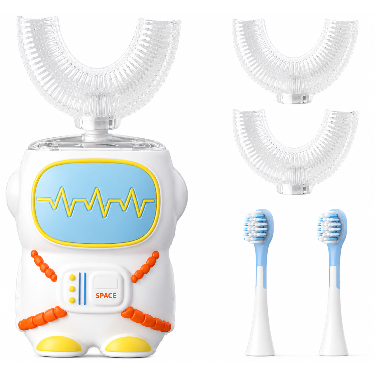 Kids U-Shaped Electric Toothbrush (Astronaut)