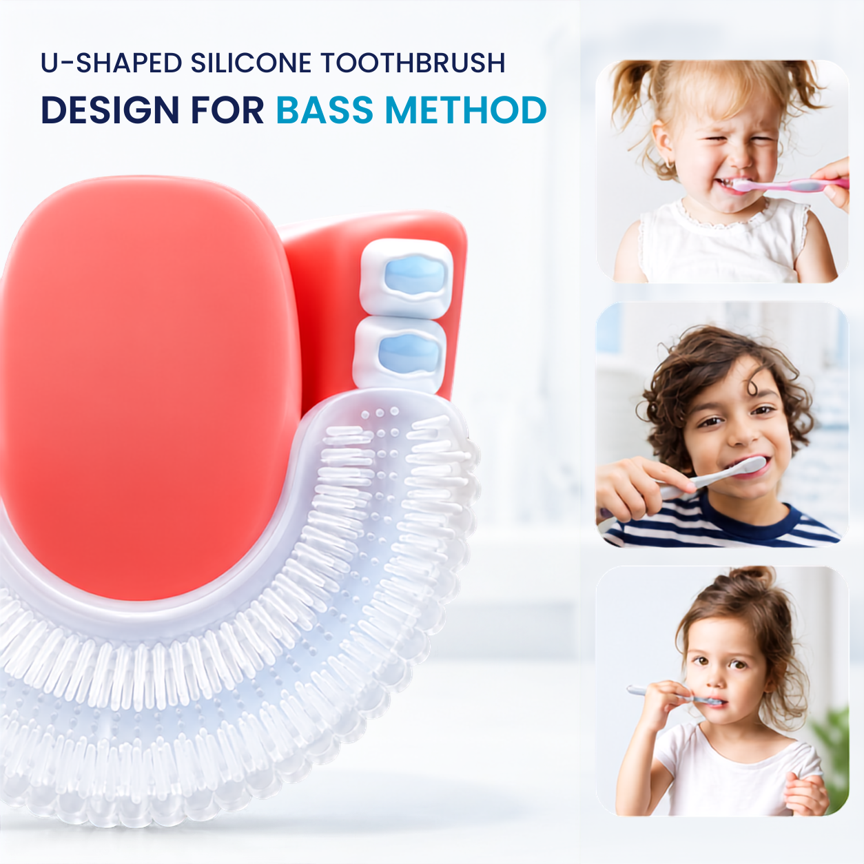 Kids U-Shaped Electric Toothbrush (Astronaut)