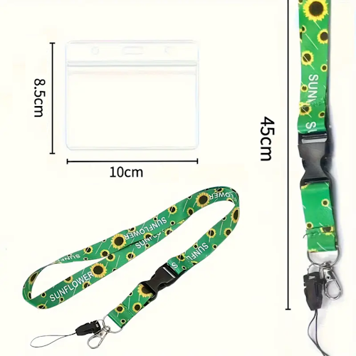 Sunflower Lanyard
