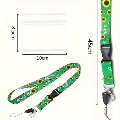 Sunflower Lanyard