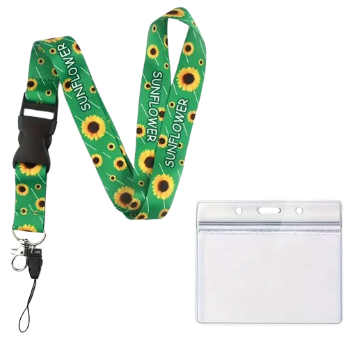Sunflower Lanyard