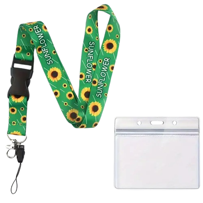 Sunflower Lanyard