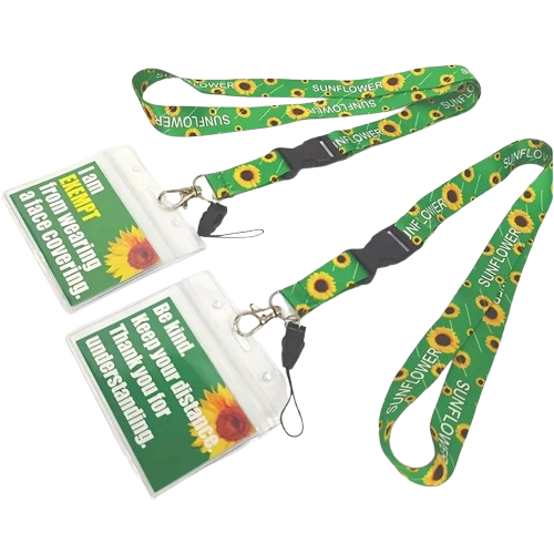 Sunflower Lanyard
