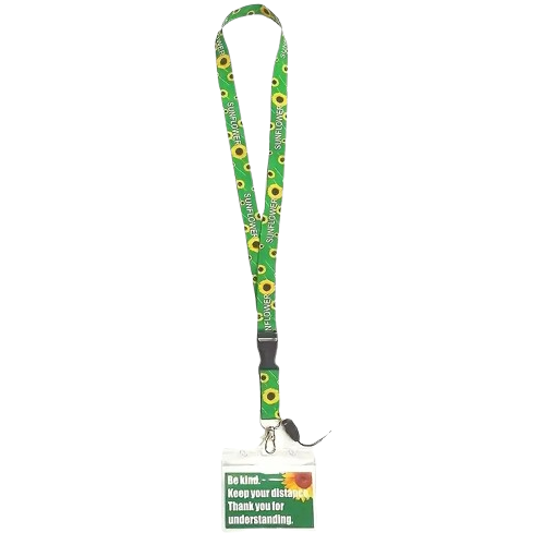 Sunflower Lanyard