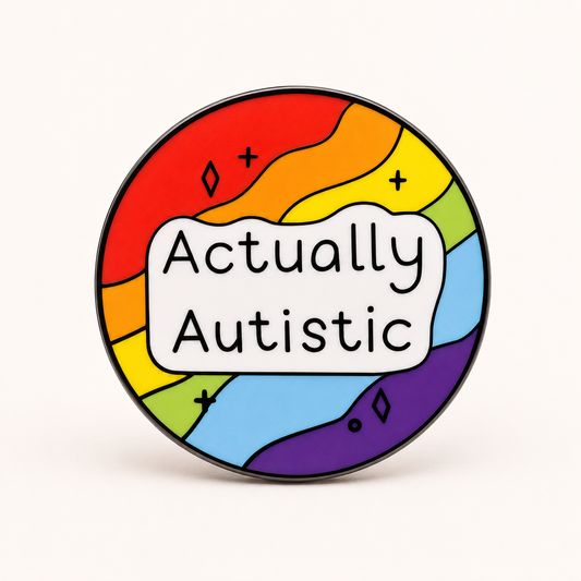 Lapel Pin (Actually Autistic)