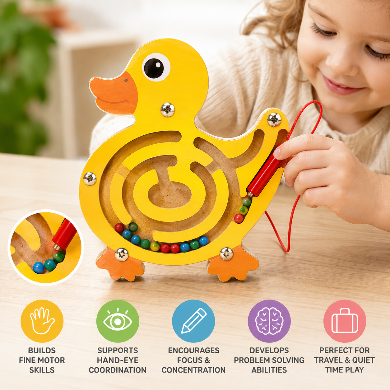 Magnetic Animal Maze