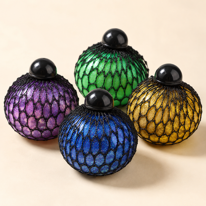 Glitter Mesh Squeeze Ball