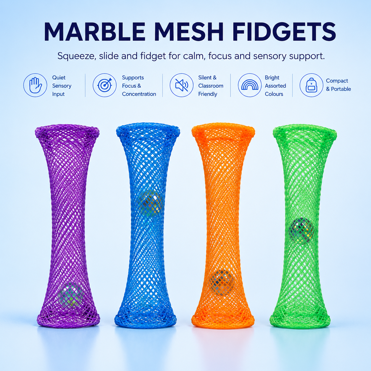 Mesh and Marble fidget - Pack of 2