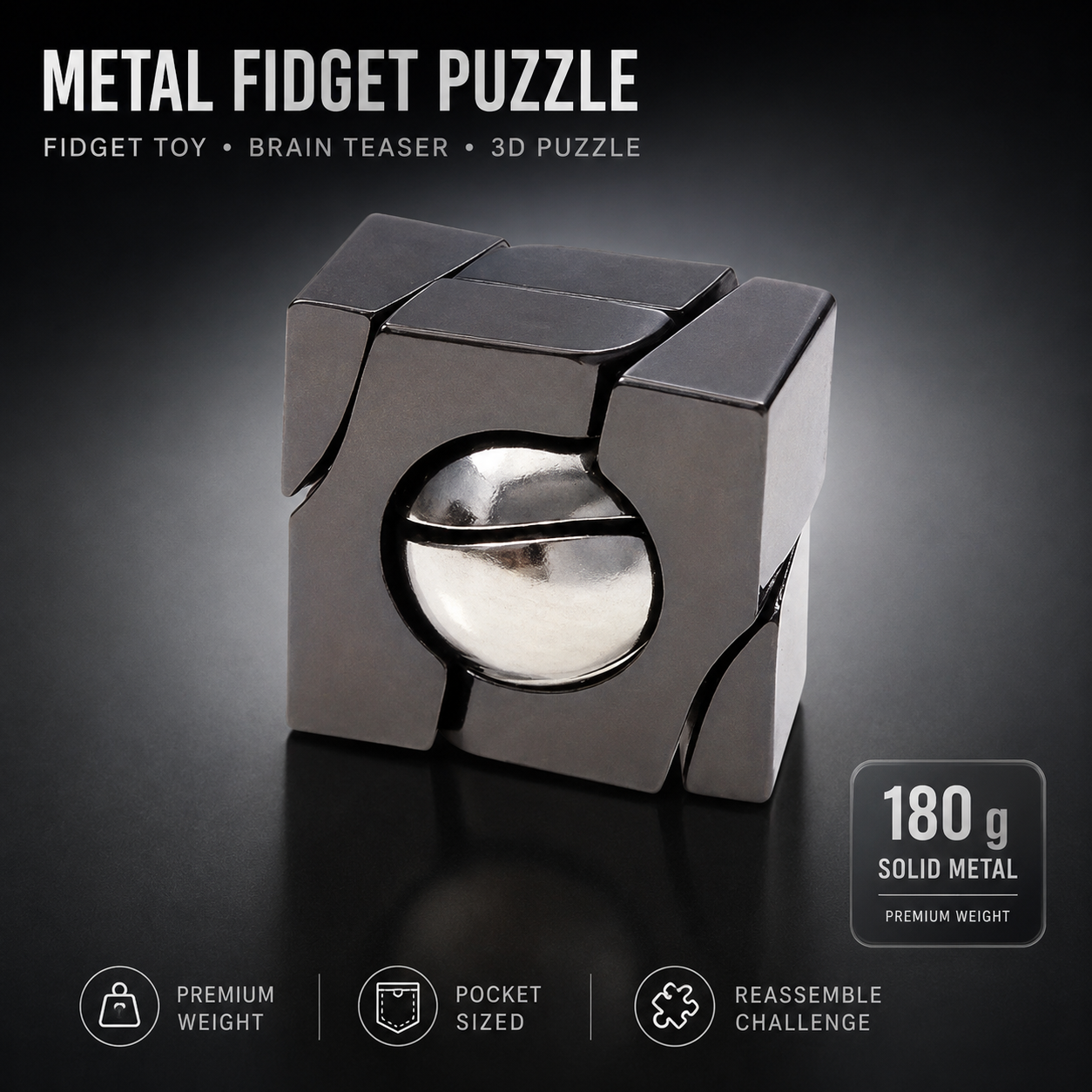 Metal Fidget Puzzle