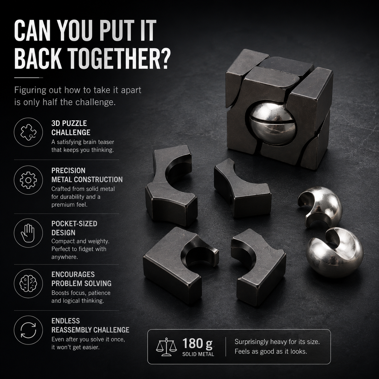 Metal Fidget Puzzle