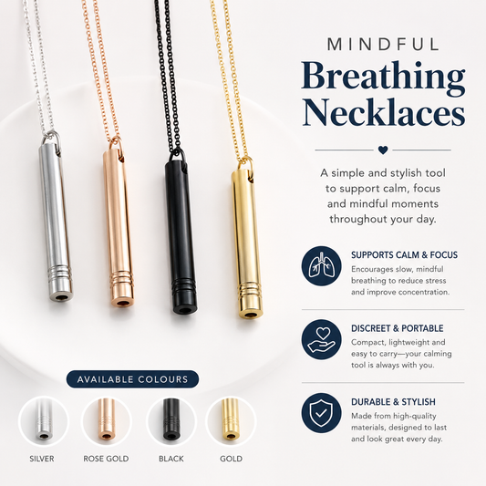 Mindful Breathing Necklace