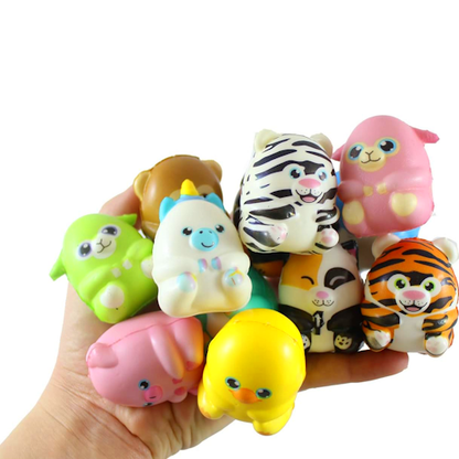 Mini Animal Slow Rising Squishies (Pack of 3)