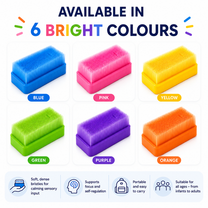 Sensory Therapeutic Brush (Multi-colour)