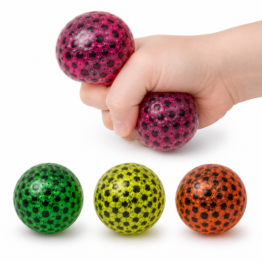 Neon Water Bead Squeeze Ball