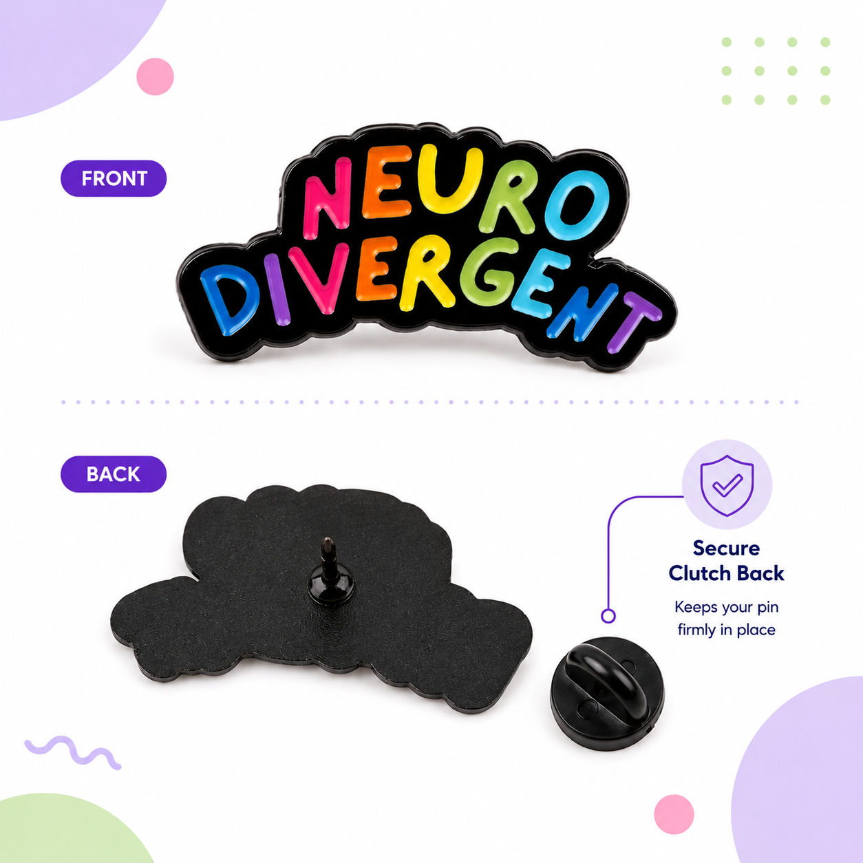 Lapel Pin (Neurodivergent)
