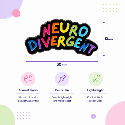 Lapel Pin (Neurodivergent)