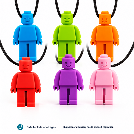 Sensory Chewable Necklace (Brick buddy)