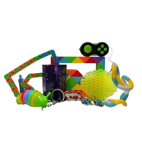 The Fidget Sensory Toy Bundle (10 Piece)